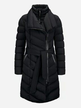 Mackage Ilena Belted Down Winter Coat - Size Small